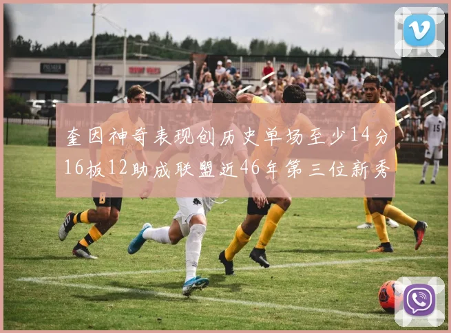奎因神奇表现创历史单场至少14分16板12助成联盟近46年第三位新秀